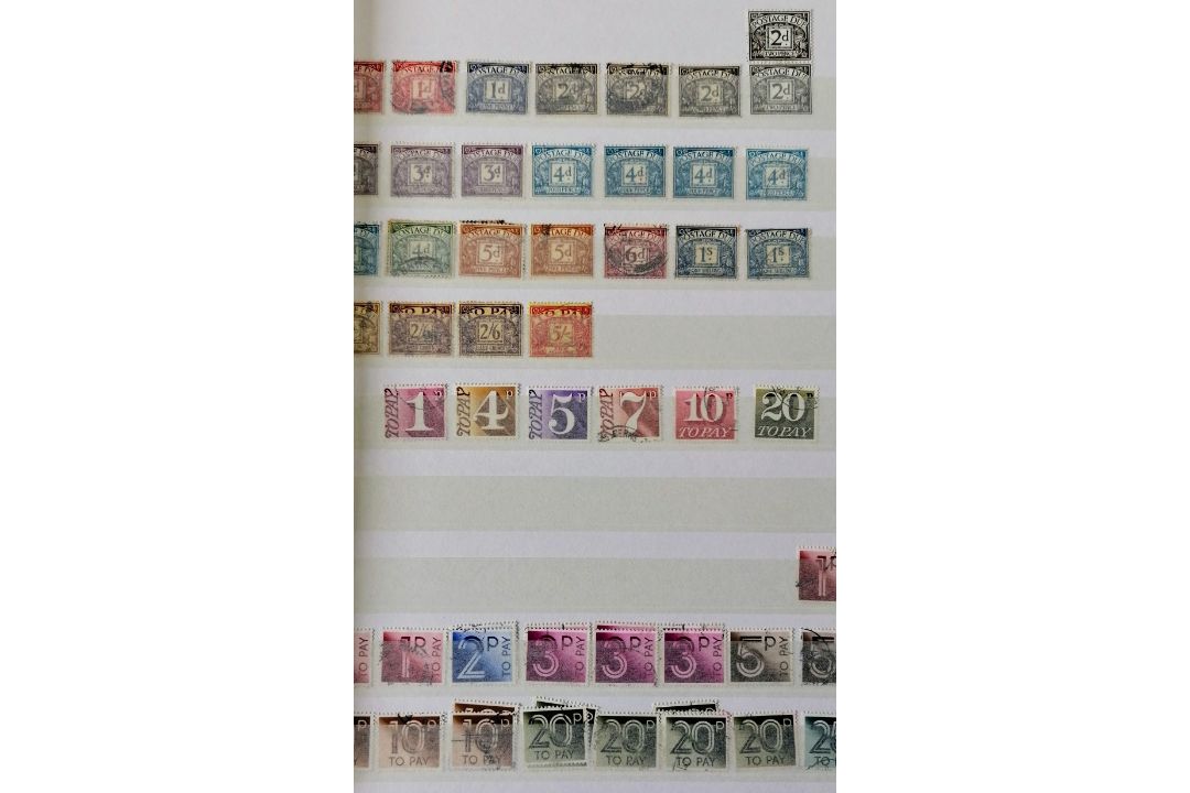 A large collection of 20th century stamps in six albums the greatest numbers from UK, Canada, - Image 38 of 146
