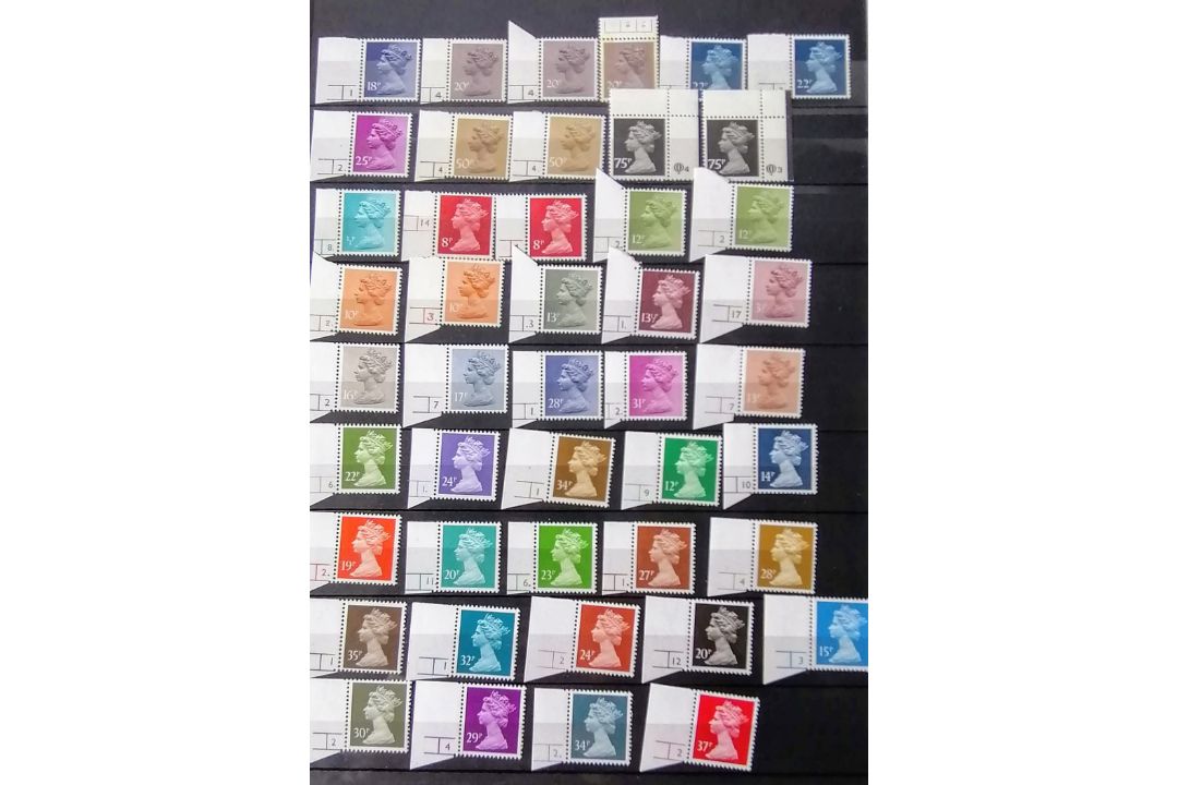 A large collection of 20th century stamps in six albums the greatest numbers from UK, Canada, - Image 98 of 146