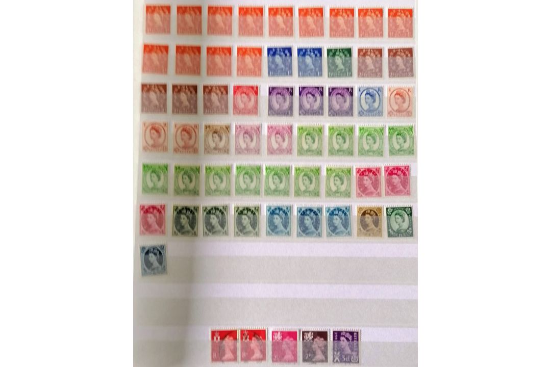 A large collection of 20th century stamps in six albums the greatest numbers from UK, Canada, - Image 59 of 146