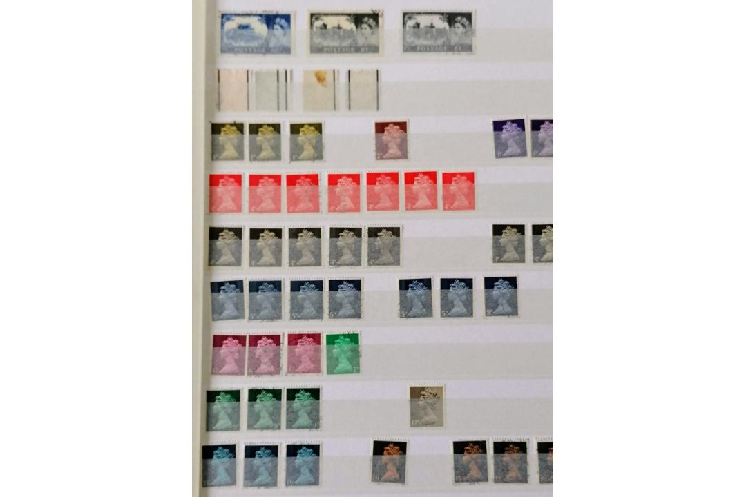 A large collection of 20th century stamps in six albums the greatest numbers from UK, Canada, - Image 34 of 146