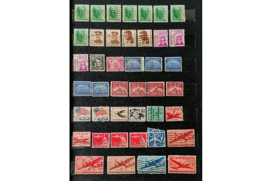 A large collection of 20th century stamps in six albums the greatest numbers from UK, Canada, - Image 17 of 146