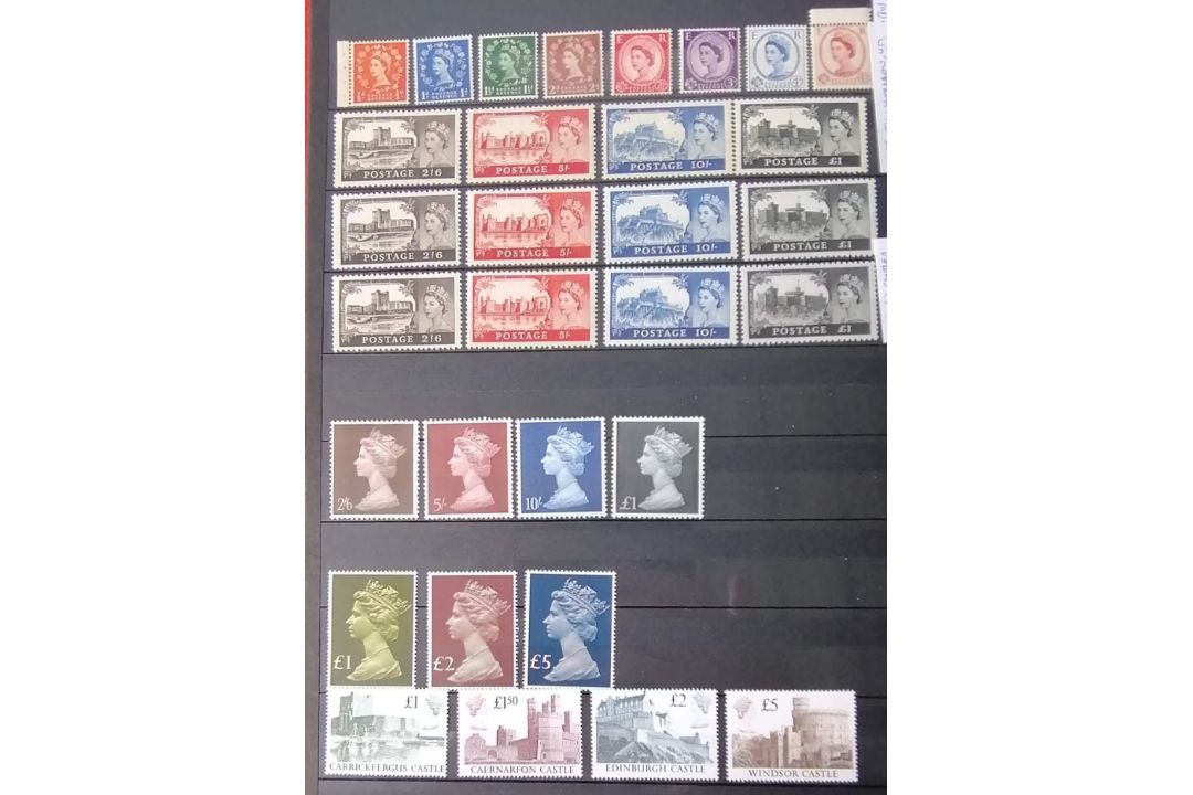 A large collection of 20th century stamps in six albums the greatest numbers from UK, Canada, - Image 64 of 146