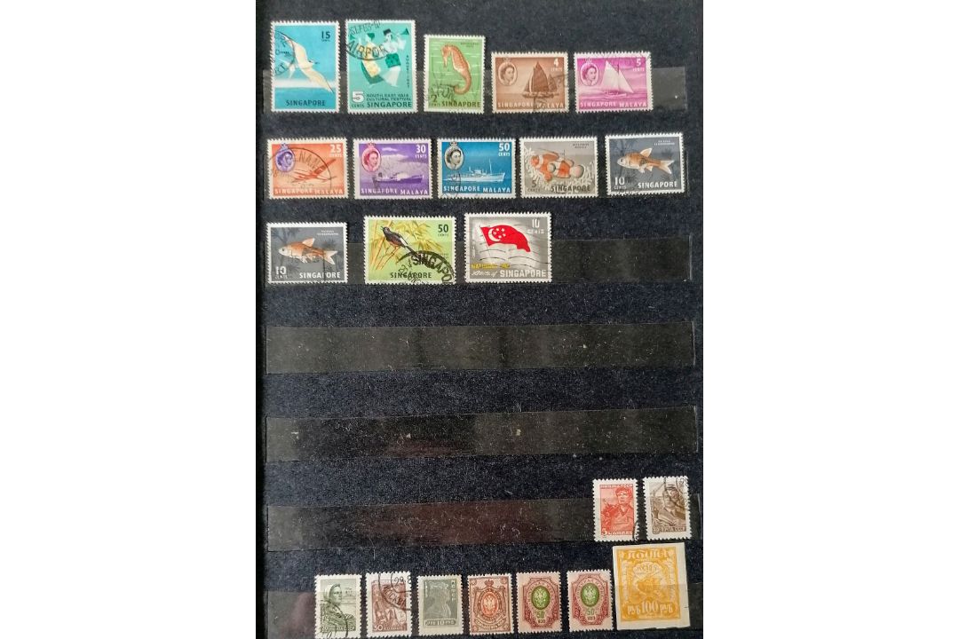 A large collection of 20th century stamps in six albums the greatest numbers from UK, Canada, - Image 15 of 146
