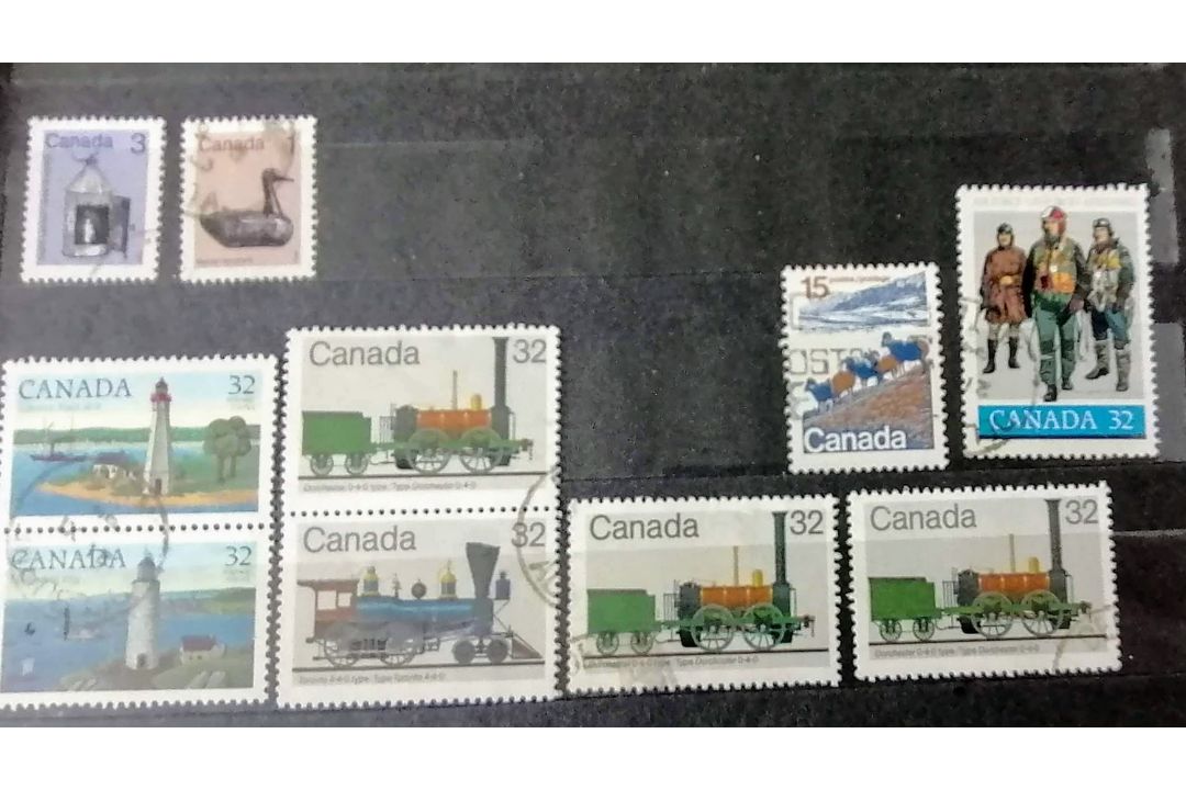 A large collection of 20th century stamps in six albums the greatest numbers from UK, Canada, - Image 116 of 146
