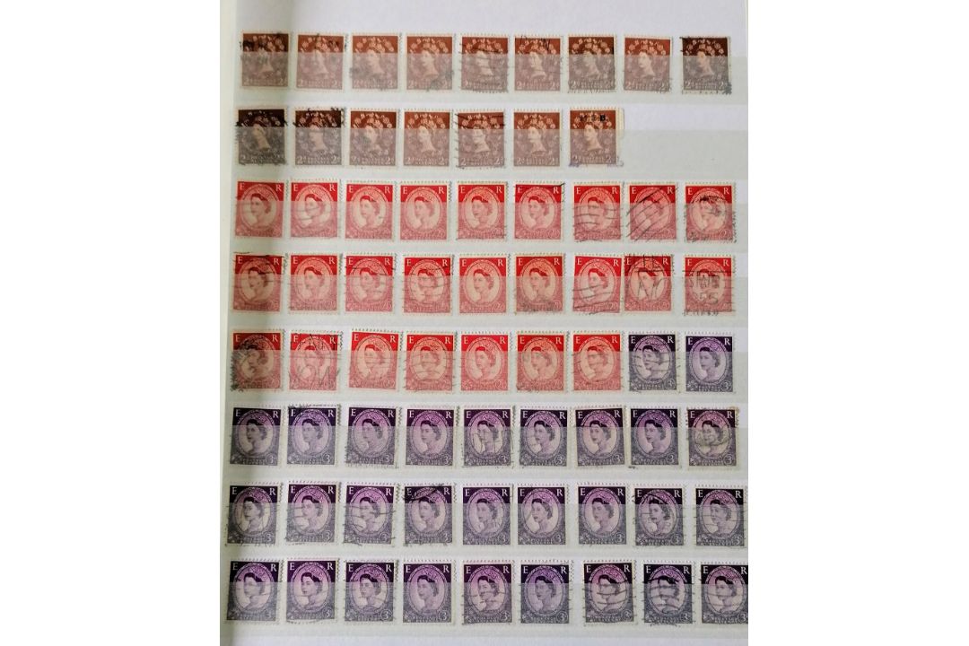 A large collection of 20th century stamps in six albums the greatest numbers from UK, Canada, - Image 29 of 146