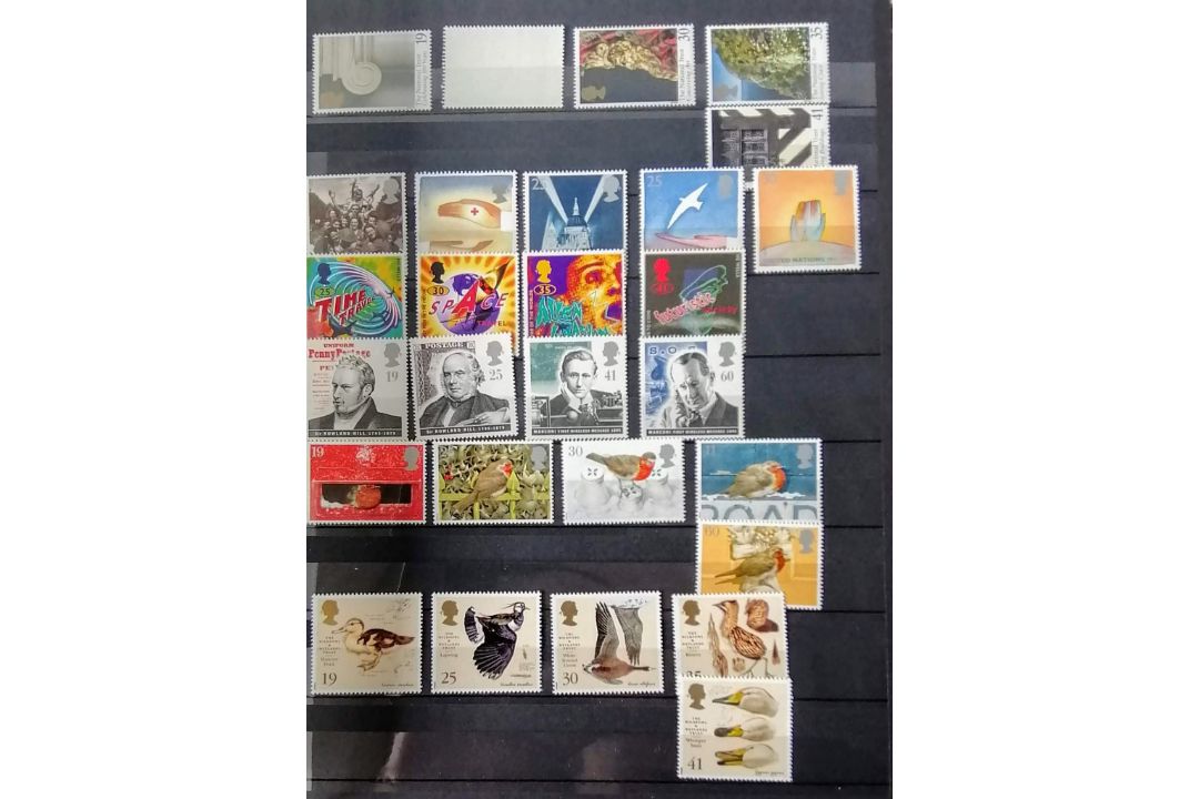 A large collection of 20th century stamps in six albums the greatest numbers from UK, Canada, - Image 87 of 146