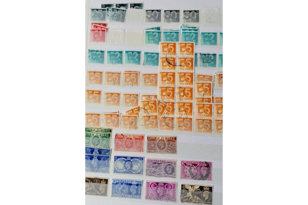 A large collection of 20th century stamps in six albums the greatest numbers from UK, Canada, - Image 33 of 146