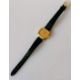 An Omega de Ville quartz gold plated gents wristwatch, push button style crown with replacement leat - Image 3 of 3
