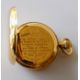 An Edwardian open-faced stem-wind gold-cased pocket watch with white enamel dial signed Rotherhams, - Image 4 of 4