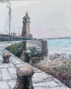 Robert William Hill (1932-1990), WATCHED, SOMERSET, oil on canvas, signed top left, framed, 50 x 40