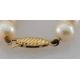 A single row of sixty-one cultured pearls, measuring 6mm to 6.3mm, medium cream colour - Image 1 of 3