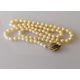 A mid-century single row of eighty-three cultured pearls, measuring from 5.62mm to 9.05mm - Image 3 of 3