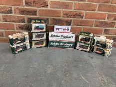 Twelve Boxed Eddie Stobart Vehicles