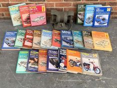 Bench Grinder & Quantity Of Haynes Manuals&nbsp;