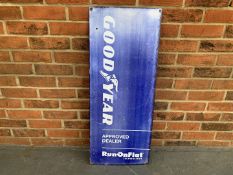 Tin Goodyear Approved Dealer Sign&nbsp;