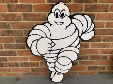 Metal Michelin Running Man Sign
