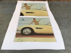 2 Images Of A Lady & BMW 507&nbsp;