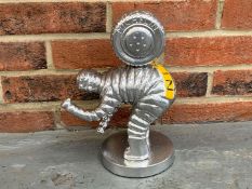 Cast Aluminium Crouching Michelin Man