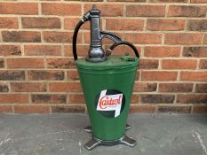 Restored Castrol Forecourt Oil Dispenser
