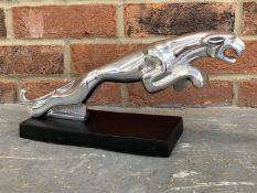 Cast Aluminium Jaguar Mascot On Plinth&nbsp;
