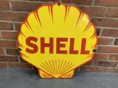 Enamel Shell Sign