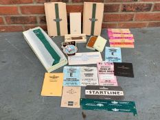 Mixed Lot Of Goodwood Tickets, Rolex Tie, Key Fob Etc