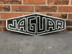Cast Aluminium Jaguar Sign