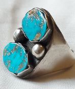 Ring Silber Türkis