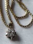 Kette Gold Brillant