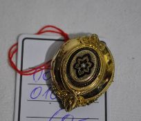 Antike Schaumgoldbrosche