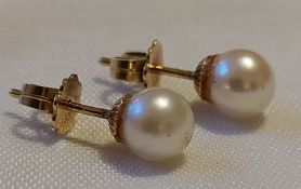 Gold Ohrstecker