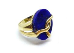 Lapis Lazuli Damenring 