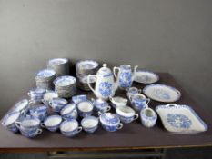Großes Kaffeeservice chinablau sehr