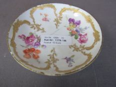 Teller KPM Zeptermarke gerissen 13cm