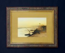 NICOLLERAT, Aime-Felix: Am Ufer des Nils