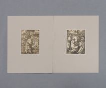 DÜRER, Albrecht: Grablegung / Auferstehung Christi