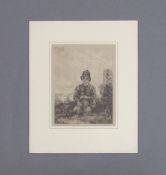ASTLEY, E. J.: Sitzender Junge
