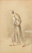 Liberio Prosperi [1854-1928]- 'going to the bath',:- signed and dated Lib.