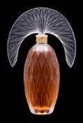 A Lalique Cristal scent bottle Commedia: from the Flacon Collection edition 2007,