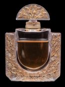 A Lalique Cristal scent bottle Chevrefeuille: from a numbered limited edition,