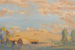 * Arthur Henry Knighton-Hammond [1875-1970]- Summer landscape,
