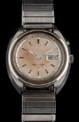 Seiko, Bell-Matic, an automatic stainless steel wristwatch,: no.