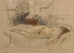 * Bernard Dunston [1920-2017]- Nude,