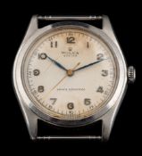 Rolex, Oyster, a 1940s shock resistant wristwatch,: ref.4499, case no.