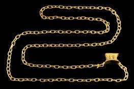 A Golden Stool of Ashanti pendant,: the pendant, designed as the Golden Stool of Ashanti,
