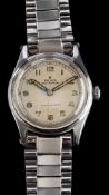 Rolex, Oyster Perpetual, a wristwatch,: the dial with luminous numerals and hands,