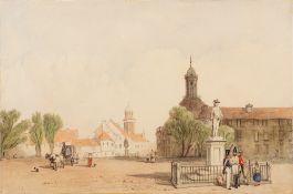 Alfred Gomersal Vickers [1810-1837]- Berlin, Fredericks Platz,