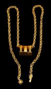 A Golden Stool of Ashanti pendant,: the pendant designed as the Golden Stool of Ashanti,