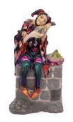A Royal Doulton figure 'A Wandering Minstrel' : HN 1224, modelled by Leslie Harradine,