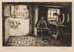 William Henry Corbin [early 20th Century]- The Verwood Potter; The Wheelwright,:- two,